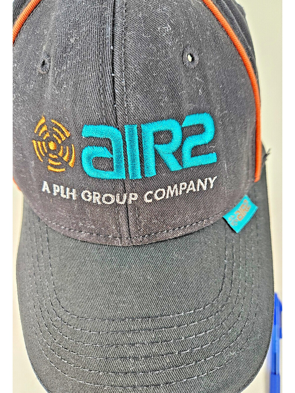 Boundless Network vintage blackballcap with embroidered Air2 logo one size